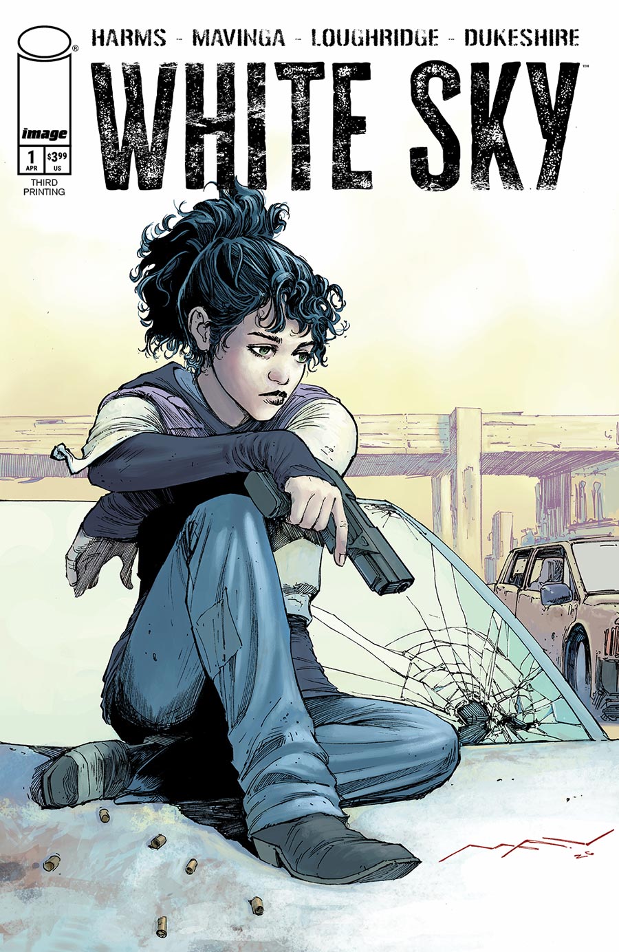 White Sky #1 Cover H 3rd Ptg
