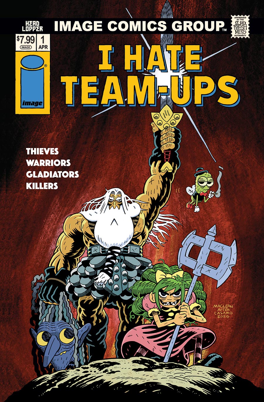 Head Lopper #17 Cover H Variant TBA I Hate Fairyland Team-Up Cover