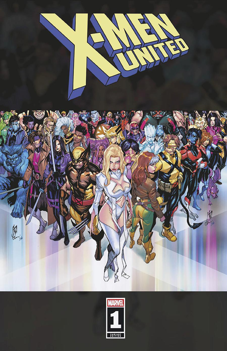 X-Men United #1 Cover N 2nd Ptg Incentive Stefano Caselli Variant Cover