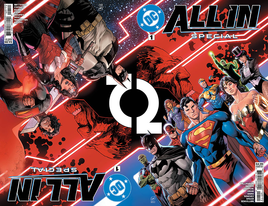 DC All In Special #1 (One Shot) Cover P 4th Ptg Daniel Sampere Variant Cover