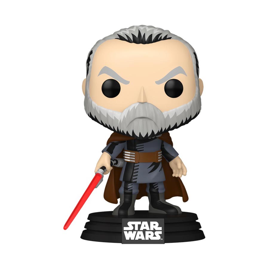 POP Star Wars Count Dooku Retro Vinyl Bobble Head