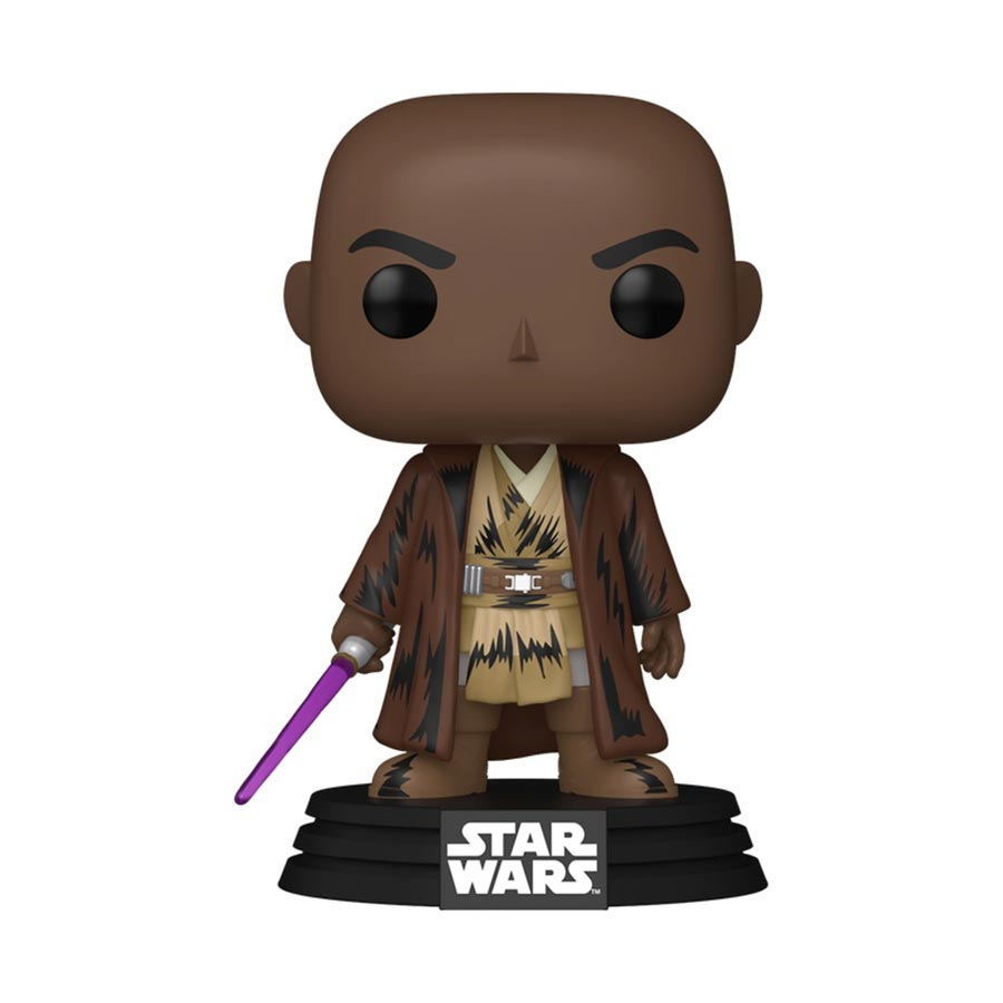 POP Star Wars Mace Windu Retro Vinyl Bobble Head