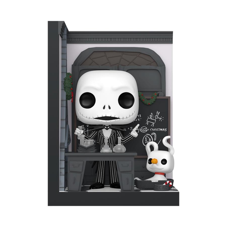 POP Nooks The Nightmare Before Christmas Jack Skellington In Jacks Room Vinyl Figure