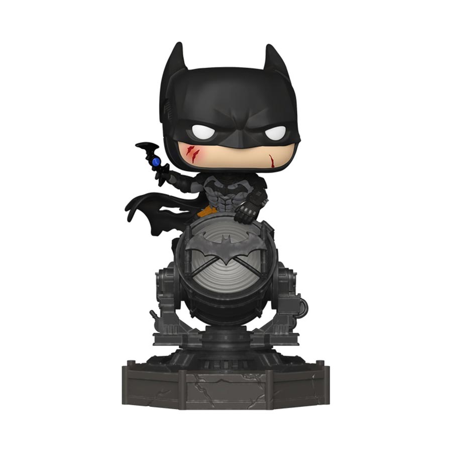 POP Premium SFX DC Heroes Batman On Bat Signal Vinyl Figure