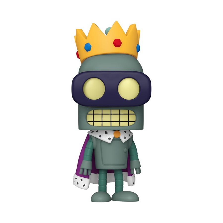 POP Animation Futurama Super King Bender Vinyl Figure
