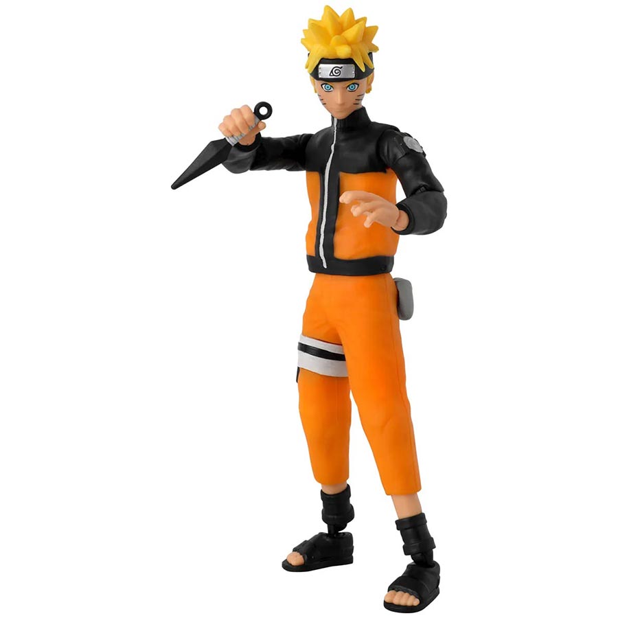Anime Heroes Naruto 6.5-Inch Action Figure - Naruto Uzumaki Renewal Version