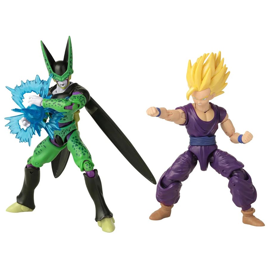 Dragon Ball Super Super Hero Dragon Stars Super Saiyan Blue Gohan vs Cell 2-Pack Action Figure