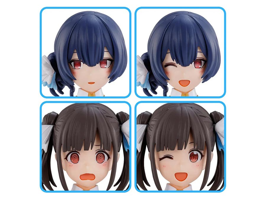 30 Minutes Sisters The Idolm@sters Shinycolors Kit - Option Hair Style & Face Parts Set (Chiyoko Sonoda / Rinze Morino)