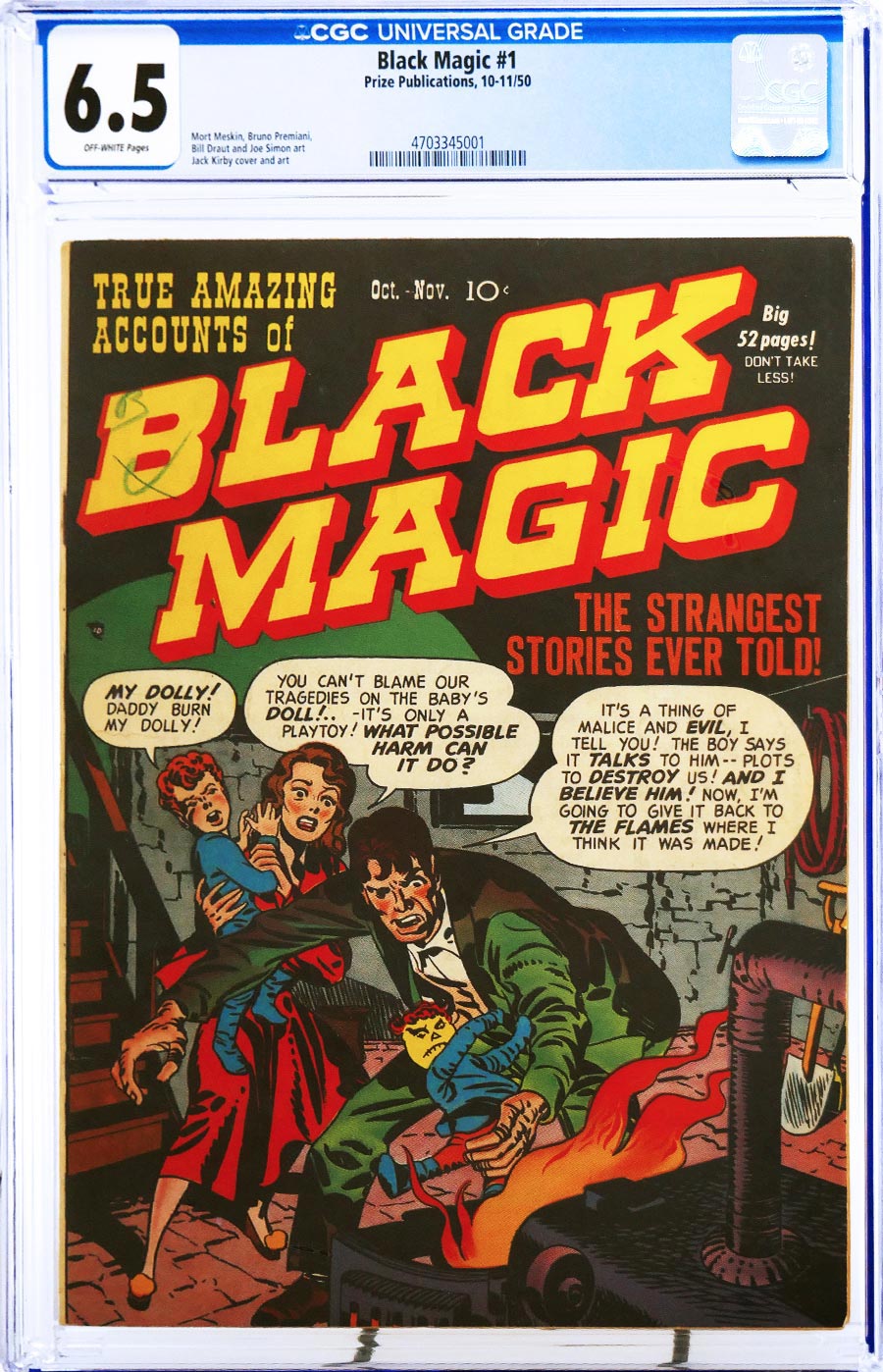 Black Magic Vol 1 #1 Cover B CGC 6.5