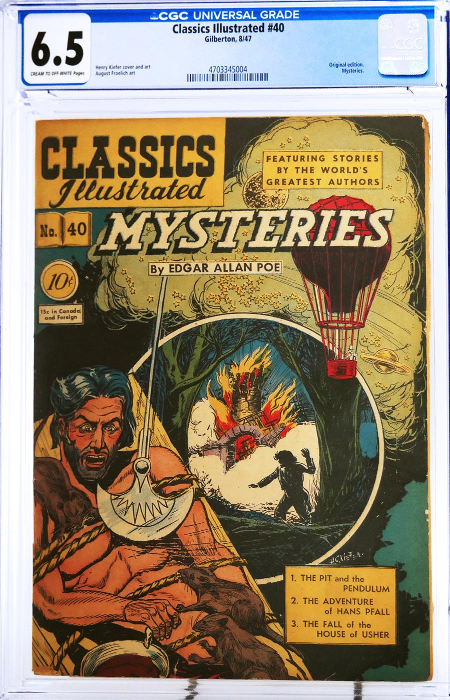 Classics Illustrated #40 CGC 6.5