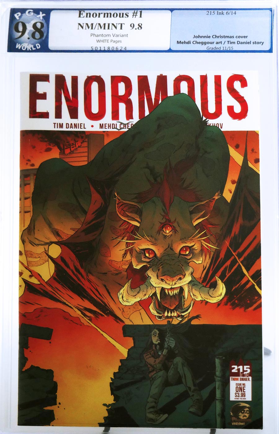 Enormous #1 Cover D Phantom Variant PGX 9.8