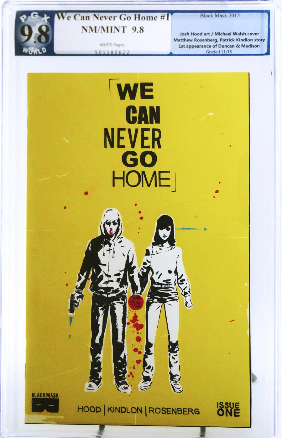 We Can Never Go Home #1 Cover G 1st Ptg Michael Walsh PGX 9.8