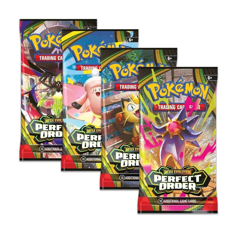 Pokemon Mega Evolutions ME3 Perfect Order Booster Pack