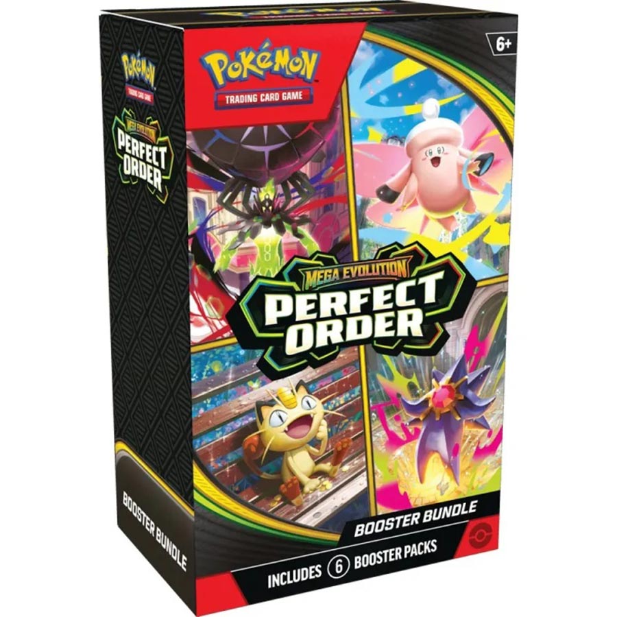 Pokemon Mega Evolutions ME3 Perfect Order Booster Bundle