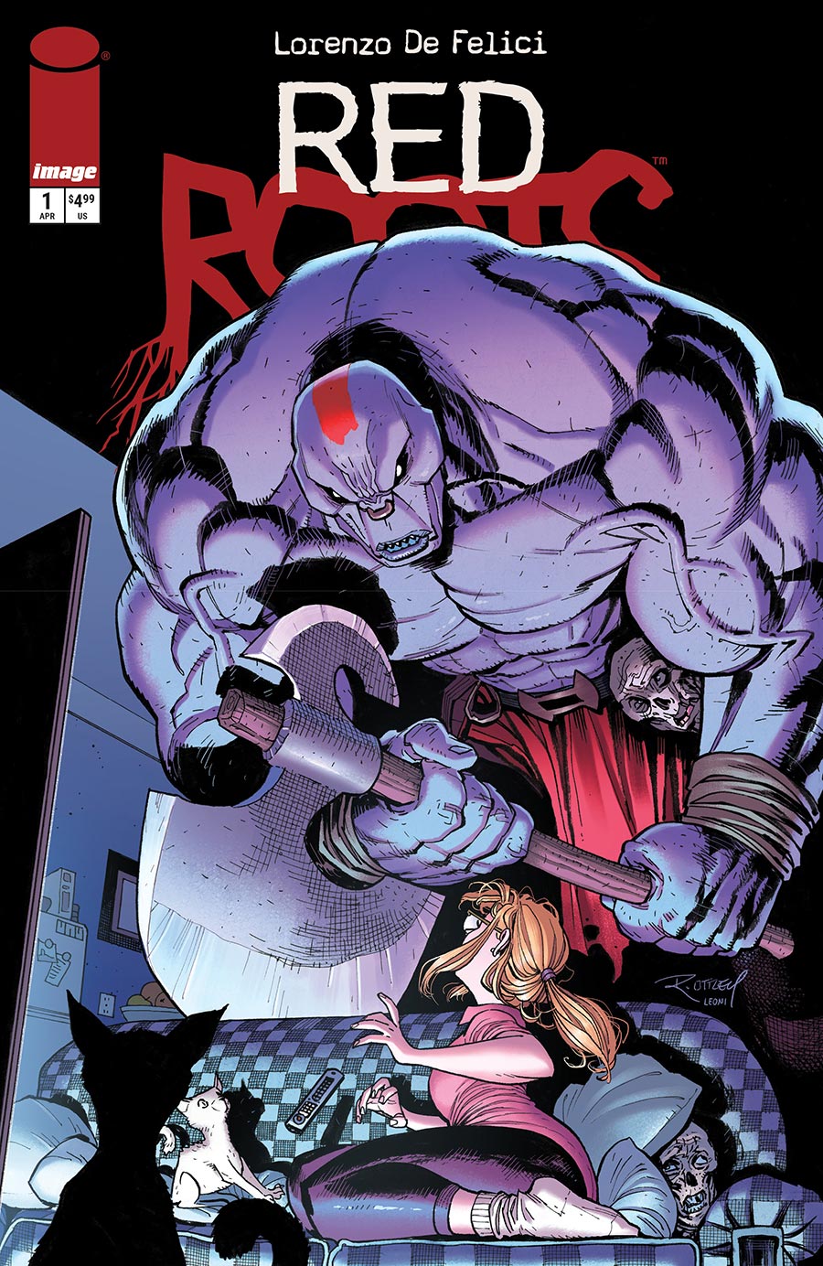 Red Roots #1 Cover G Variant Ryan Ottley Cover