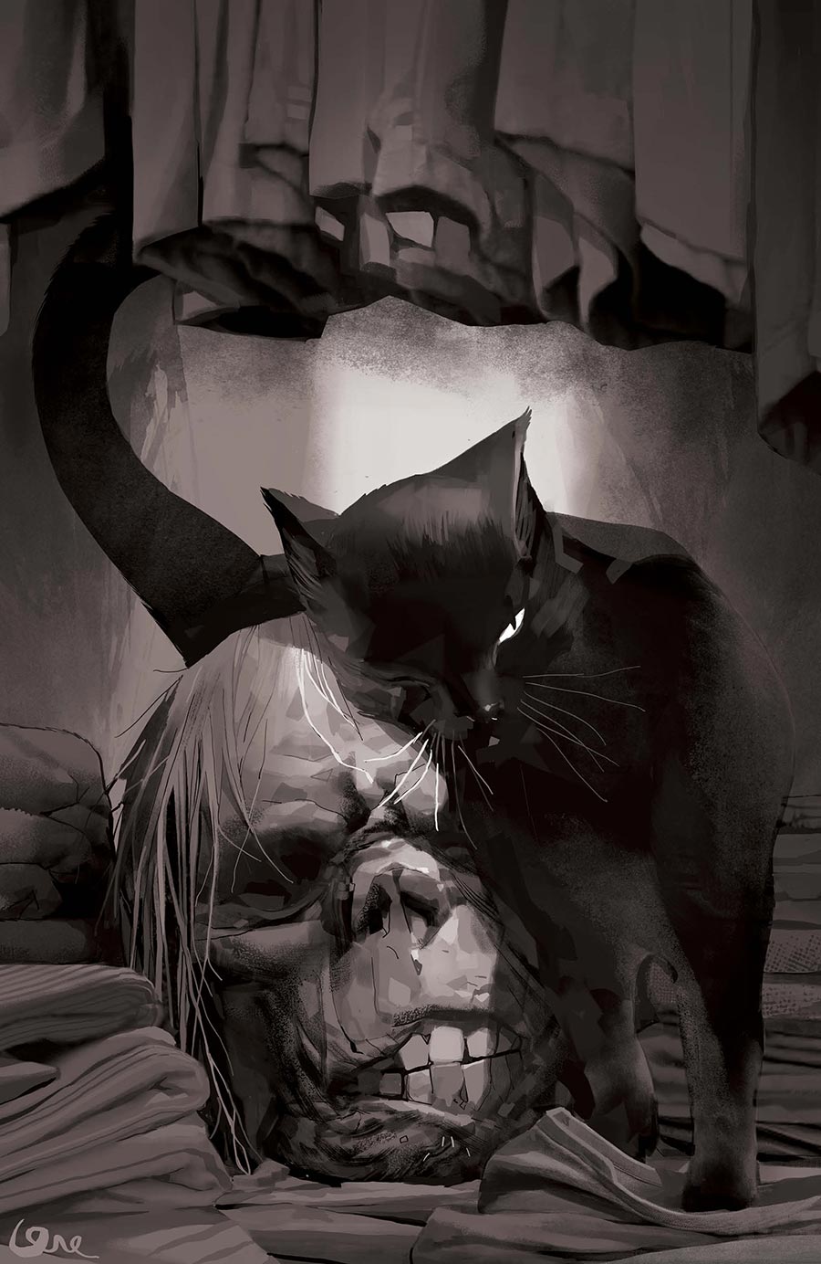 Red Roots #1 Cover H Incentive Lorenzo De Felici Black & White Virgin Cover