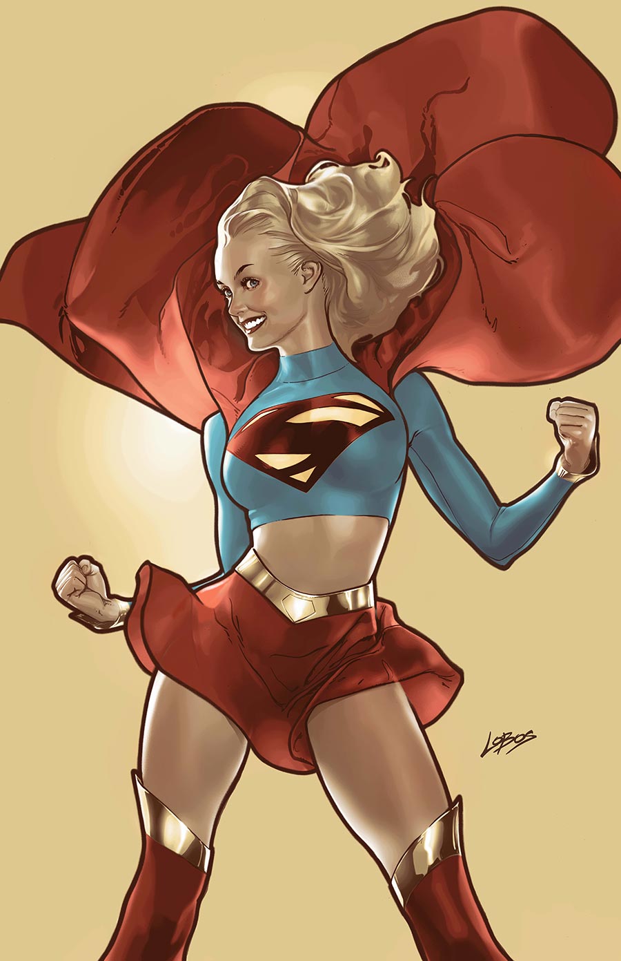 Summer Of Supergirl Special #1 (One Shot) Cover B Variant Pablo Villalobos Card Stock Cover (DC All In)