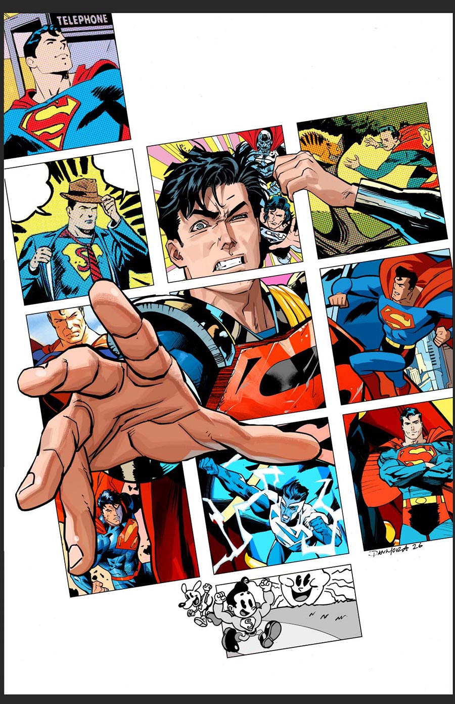Superman Vol 7 #39 Cover A Regular Dan Mora Cover (DC All In)(The Reign Of The Superboys Tie-In)