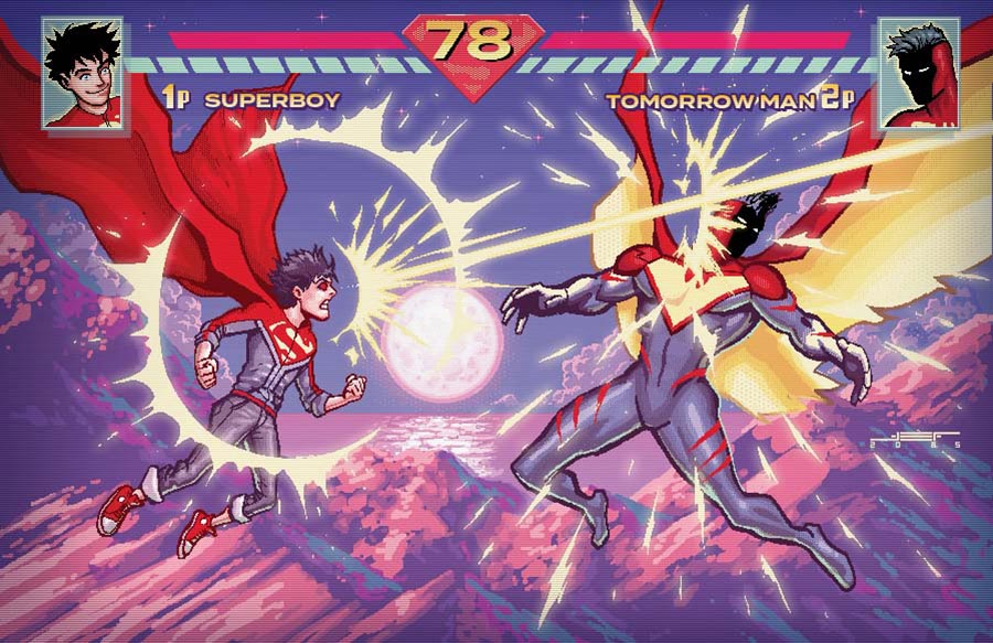 Superman Unlimited #14 Cover C Variant Juan Ferreyra Card Stock Cover (DC All In)(The Reign Of The Superboys Tie-In)