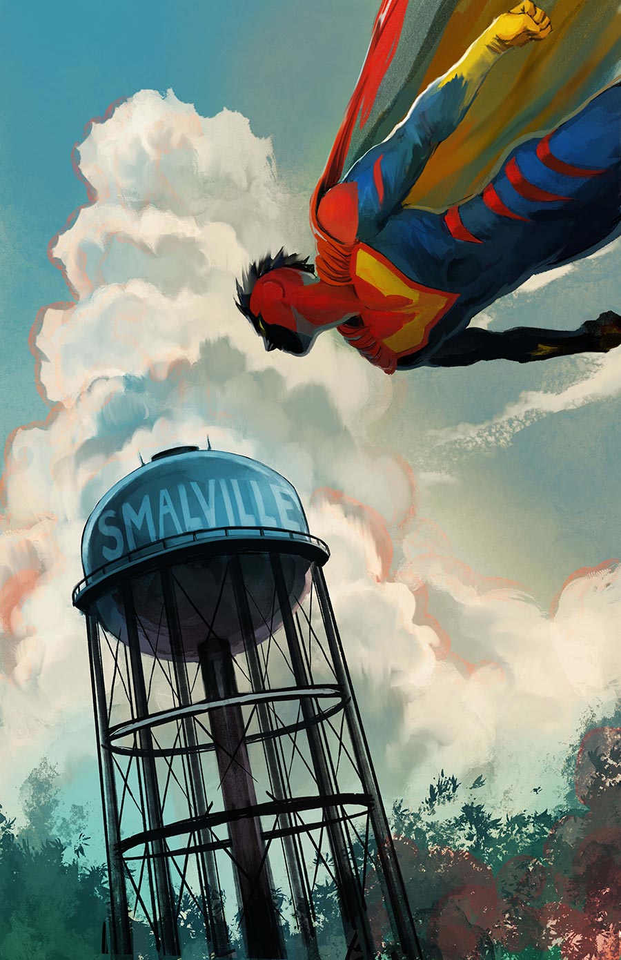 Superman Unlimited #14 Cover E Variant Stephanie Hans Card Stock Cover (DC All In)(The Reign Of The Superboys Tie-In)