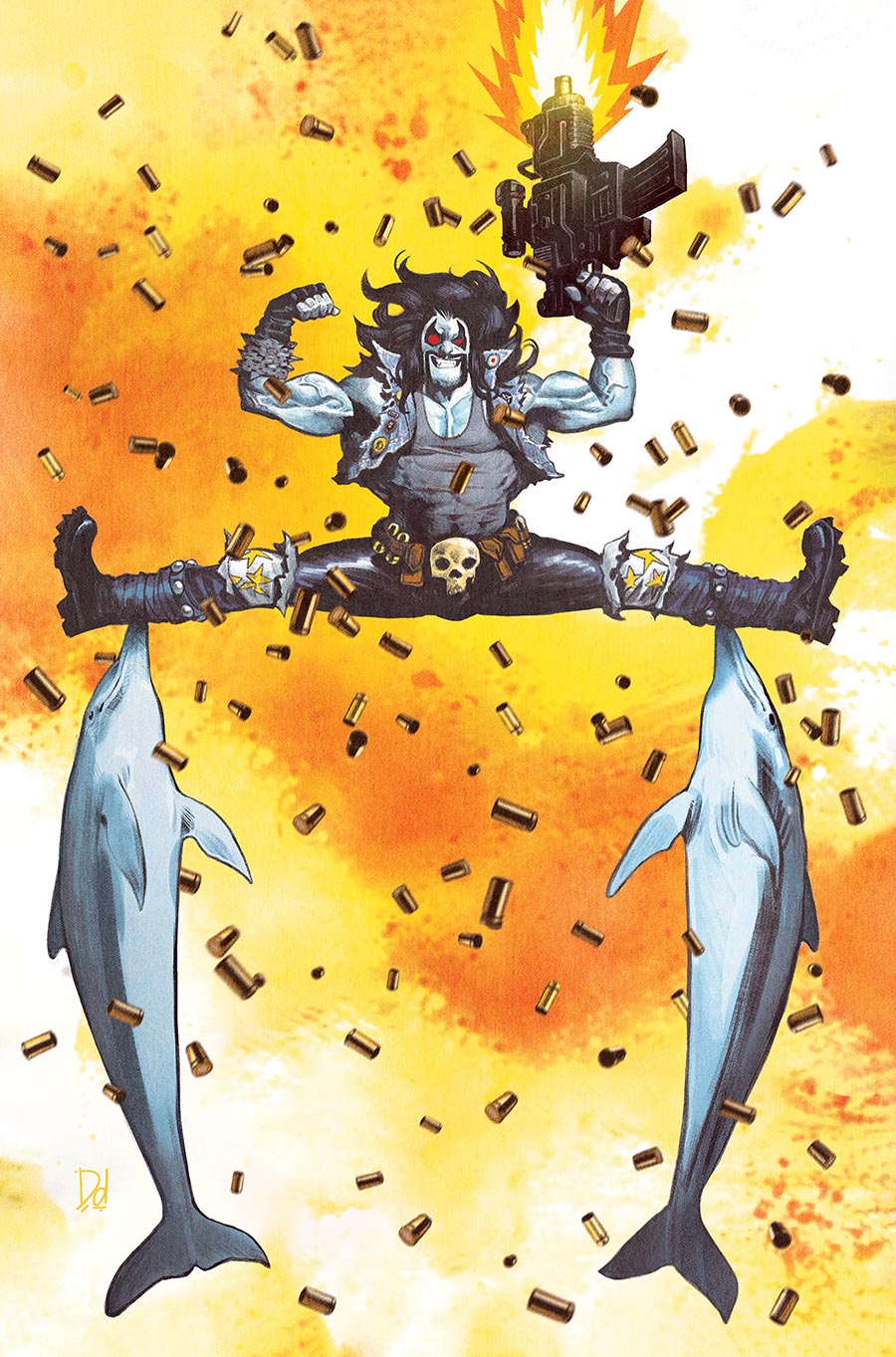 Lobo Vol 4 #4 Cover C Variant Mike Del Mundo Card Stock Cover (DC Next Level)