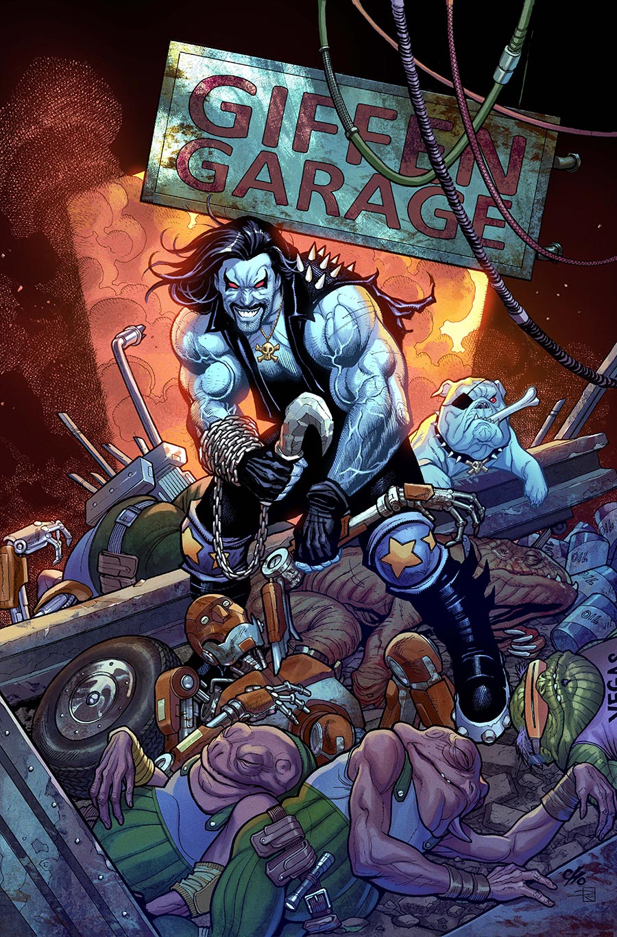 Lobo Vol 4 #4 Cover D Variant Frank Cho Card Stock Cover (DC Next Level)
