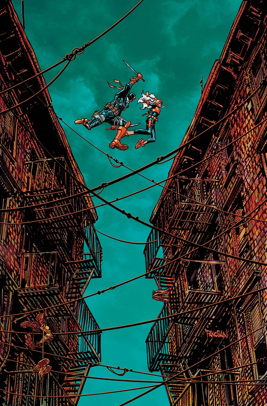 Deathstroke The Terminator Vol 2 #4 Cover B Variant Dan Panosian Card Stock Cover (DC Next Level)