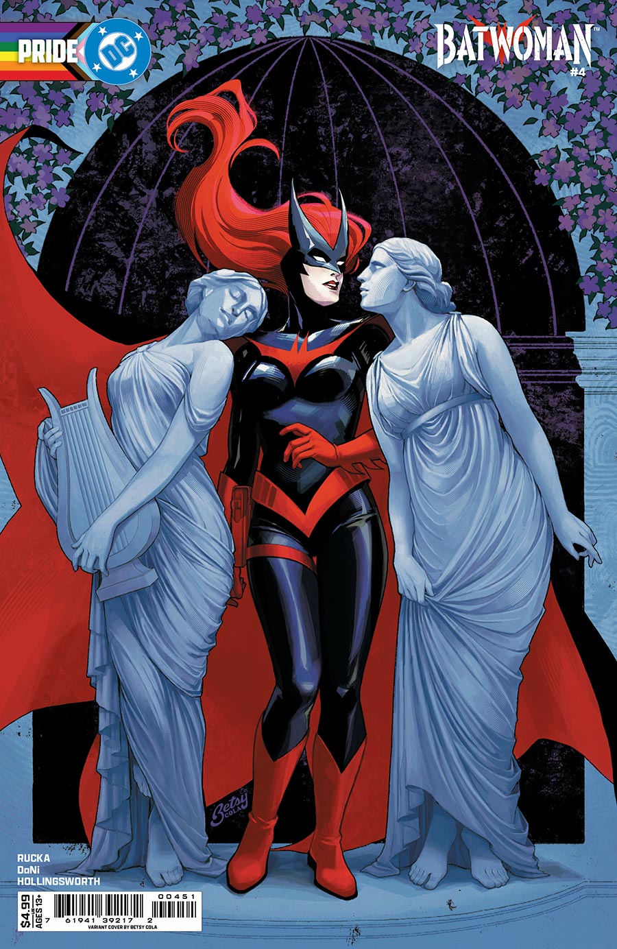Batwoman Vol 3 #4 Cover E Variant Betsy Cola DC Pride Card Stock Cover (DC Next Level)