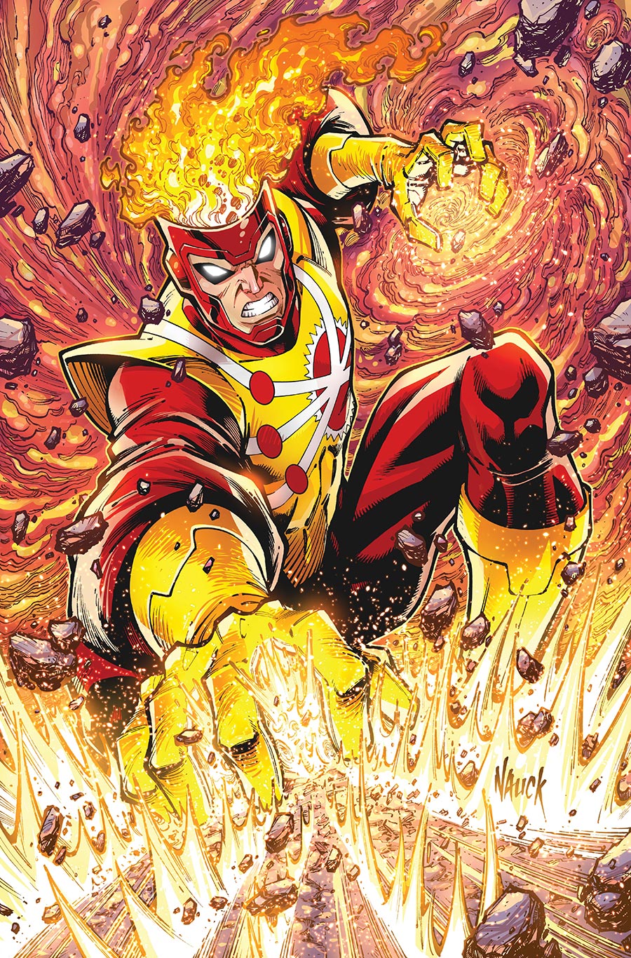 Fury Of Firestorm Vol 2 #3 Cover B Variant Todd Nauck Card Stock Cover (DC Next Level)