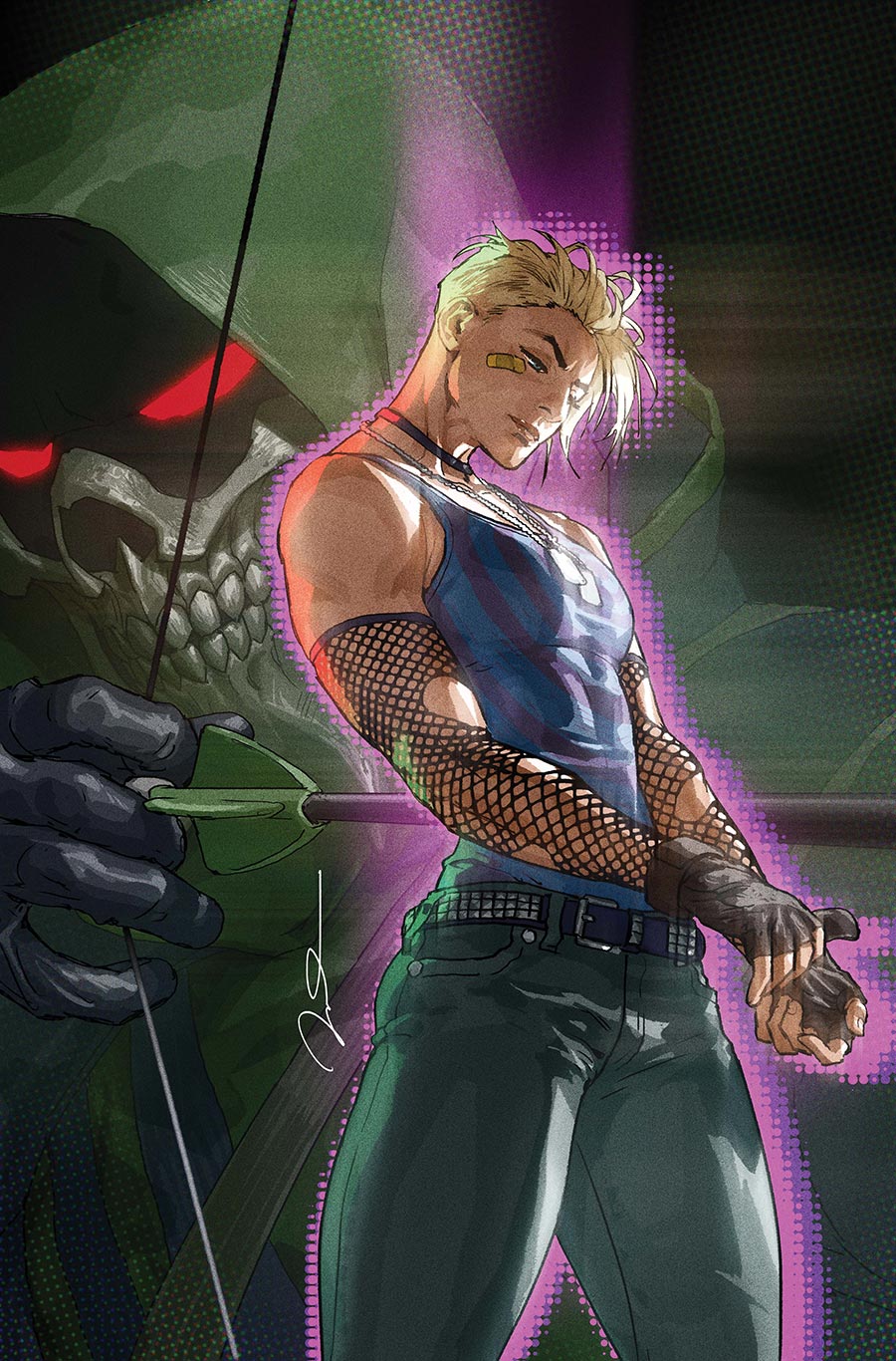 Absolute Green Arrow #2 Cover B Variant Gerald Parel Card Stock Cover (DC All In)