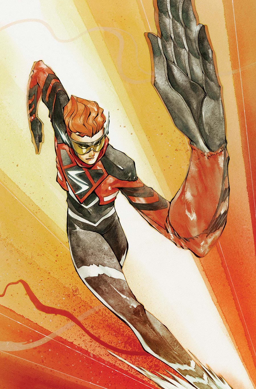 Absolute Flash #16 Cover C Variant Chuma Hill Card Stock Cover (DC All In)