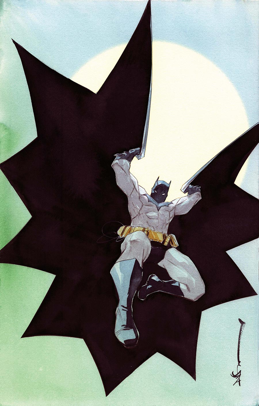 Batman Vol 4 #10 Cover B Variant Dustin Nguyen Card Stock Cover (DC All In)