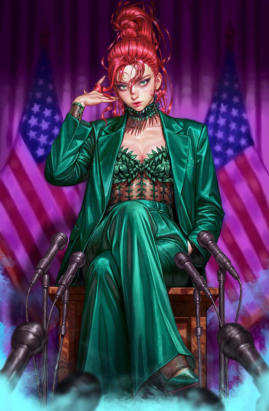 Poison Ivy #45 Cover C Variant Kyuyong Eom Card Stock Cover (DC All In)