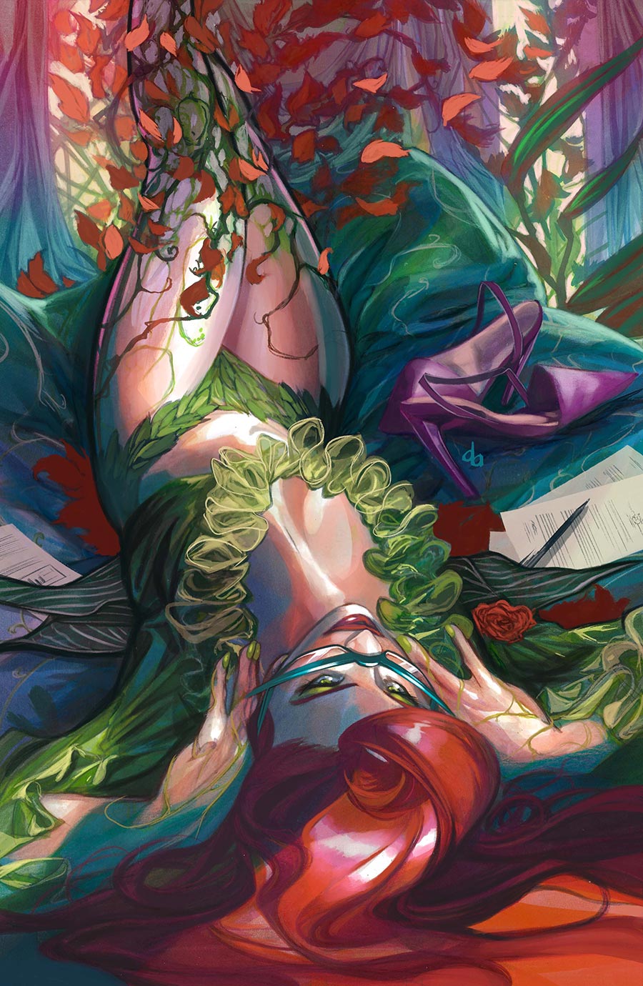 Poison Ivy #45 Cover E Variant Don Aguillo DC Pride Card Stock Cover (DC All In)