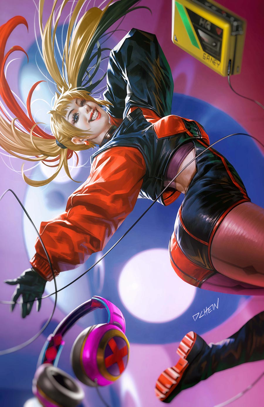 Harley Quinn Vol 4 #63 Cover D Variant Derrick Chew Card Stock Cover (DC All In)