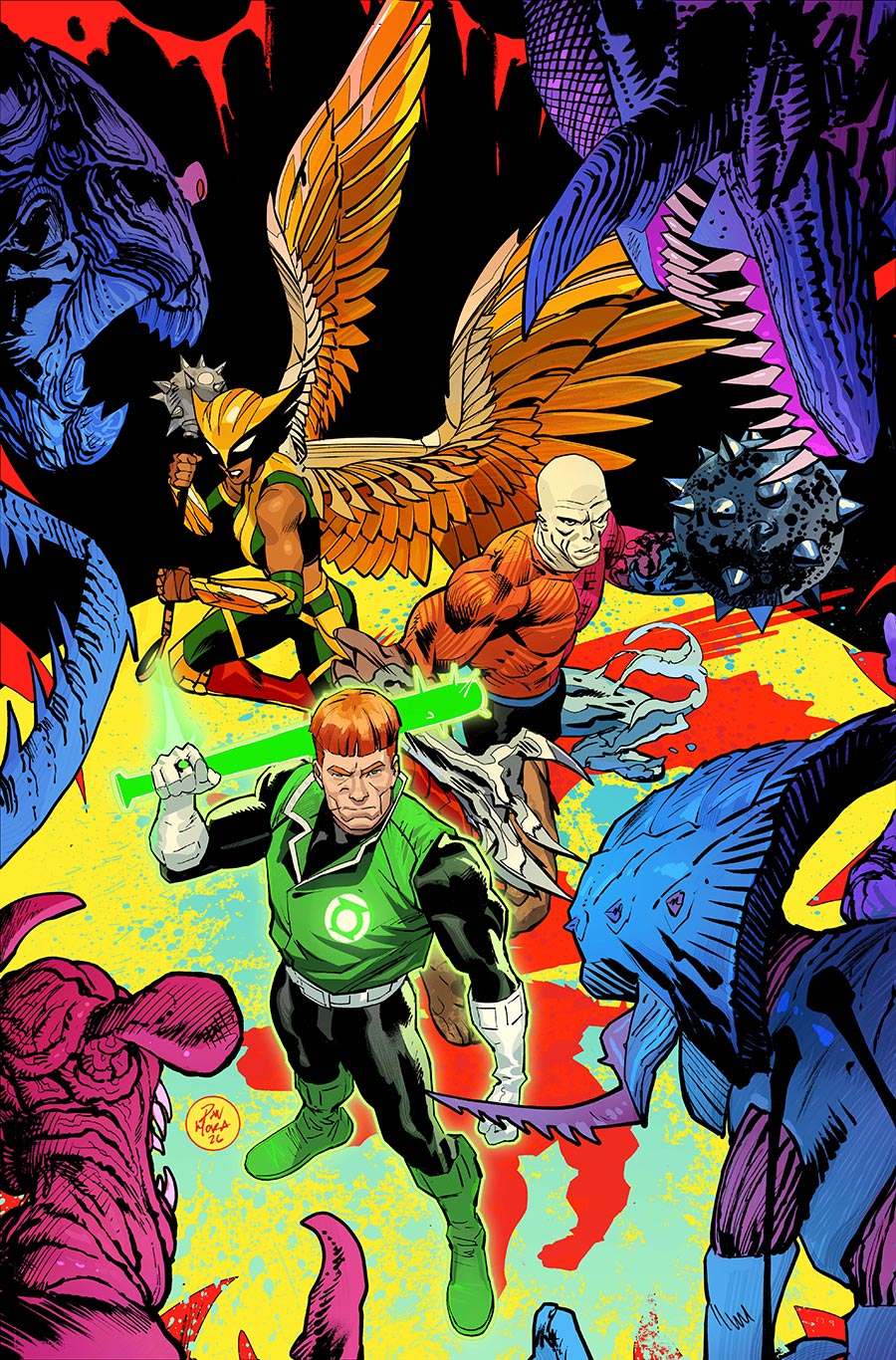 Justice League Unlimited #20 Cover A Regular Dan Mora Cover (DC All In)