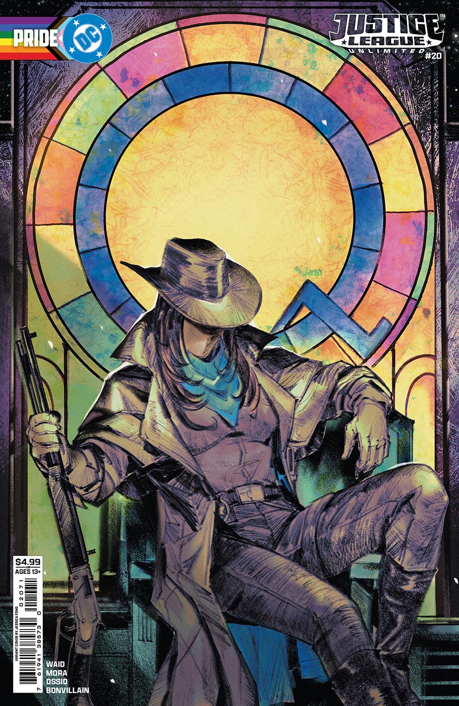 Justice League Unlimited #20 Cover G Variant Jessica Fong DC Pride Card Stock Cover (DC All In)