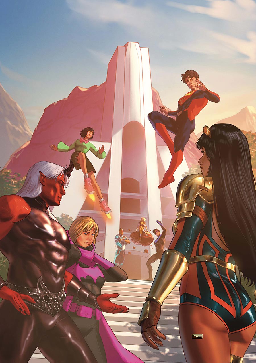 New Titans Vol 2 #36 Cover A Regular Taurin Clarke Cover (DC All In)