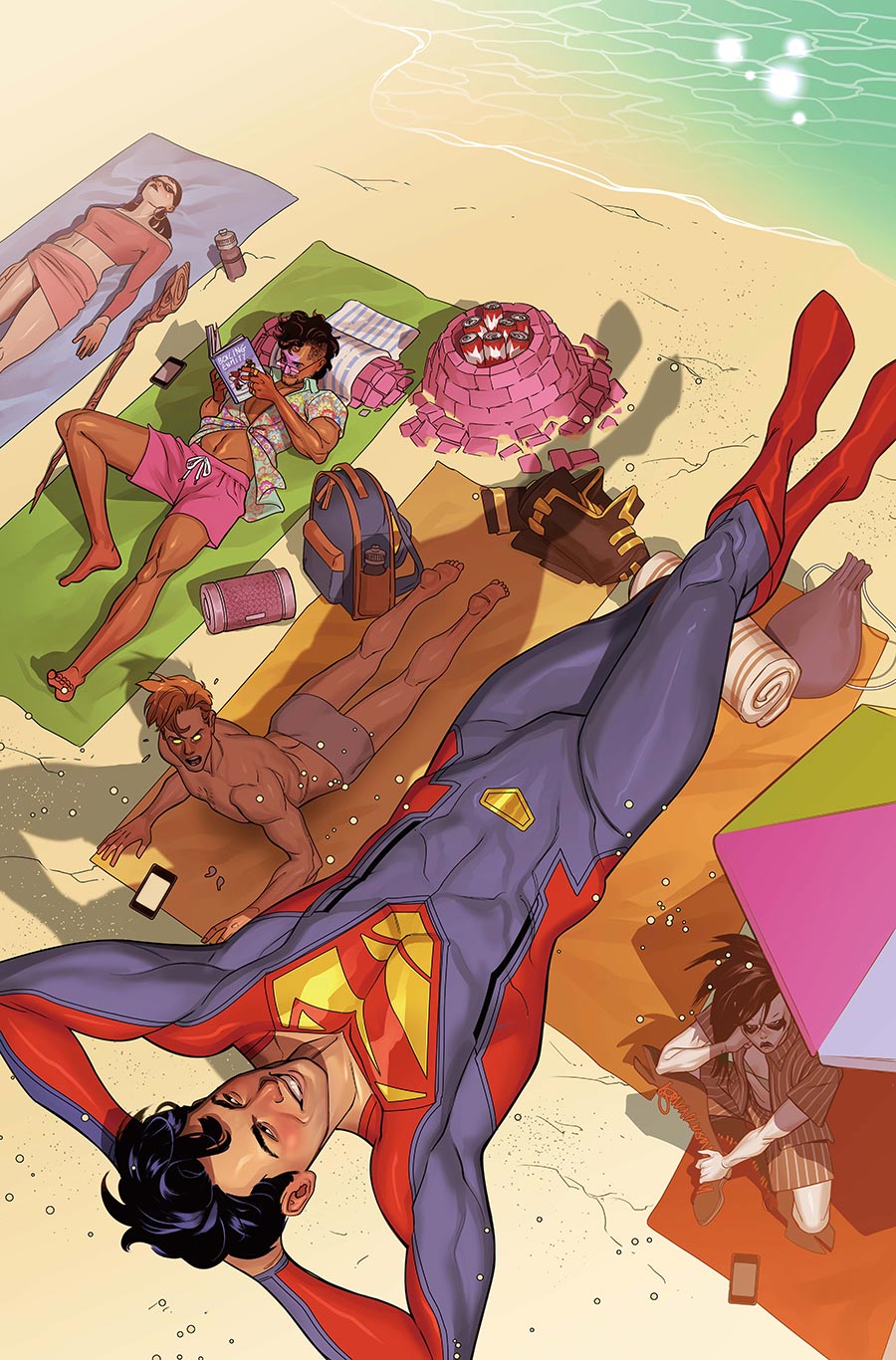 New Titans Vol 2 #36 Cover D Variant Rachael Stott DC Pride Card Stock Cover (DC All In)