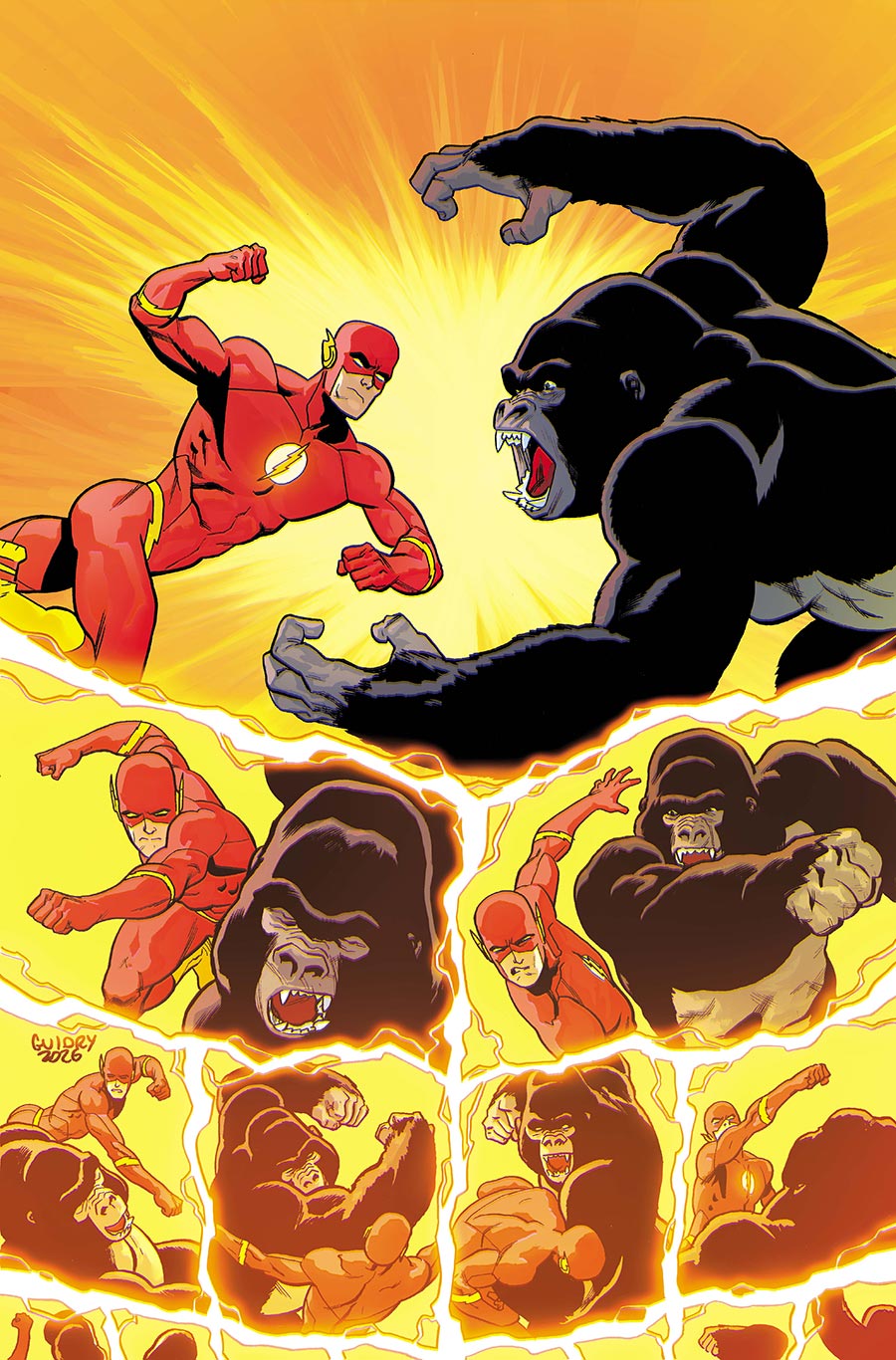 Flash Vol 6 #34 Cover A Regular Gavin Guidry Cover (DC All In)