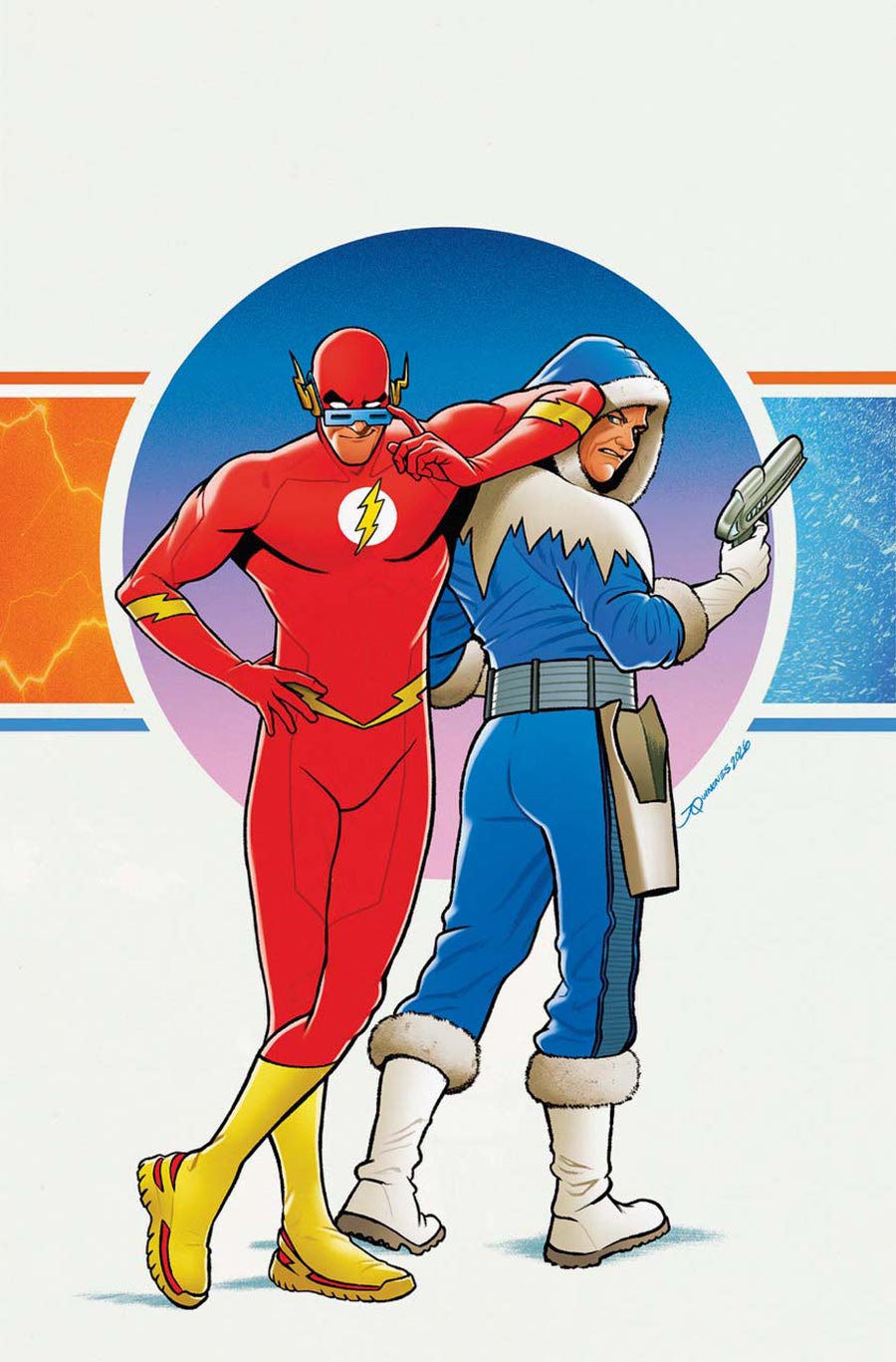 Flash Vol 6 #34 Cover B Variant Joe Quinones Card Stock Cover (DC All In)