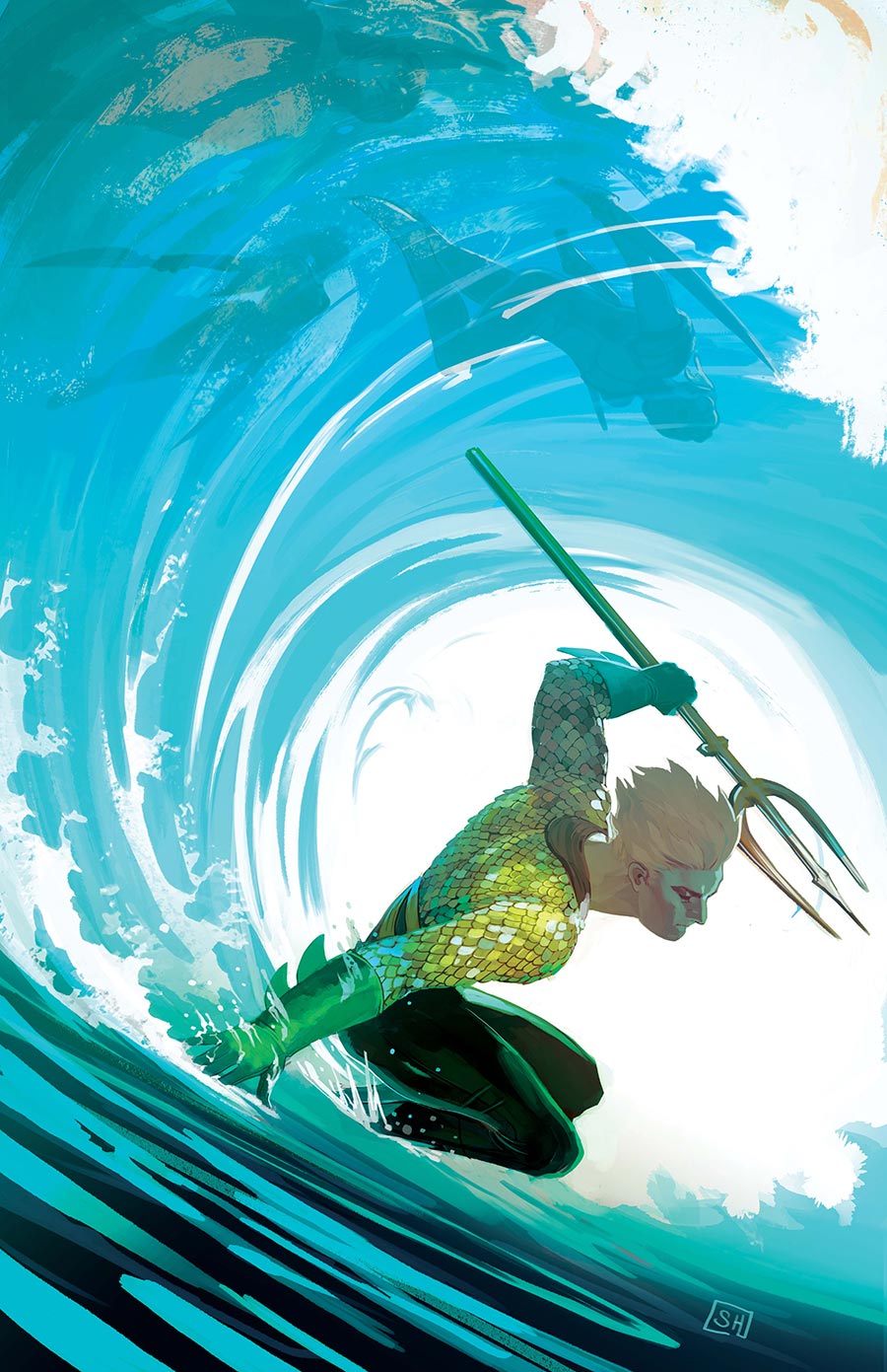 Emperor Aquaman #18 Cover B Variant Stephanie Hans Card Stock Cover (DC All In)