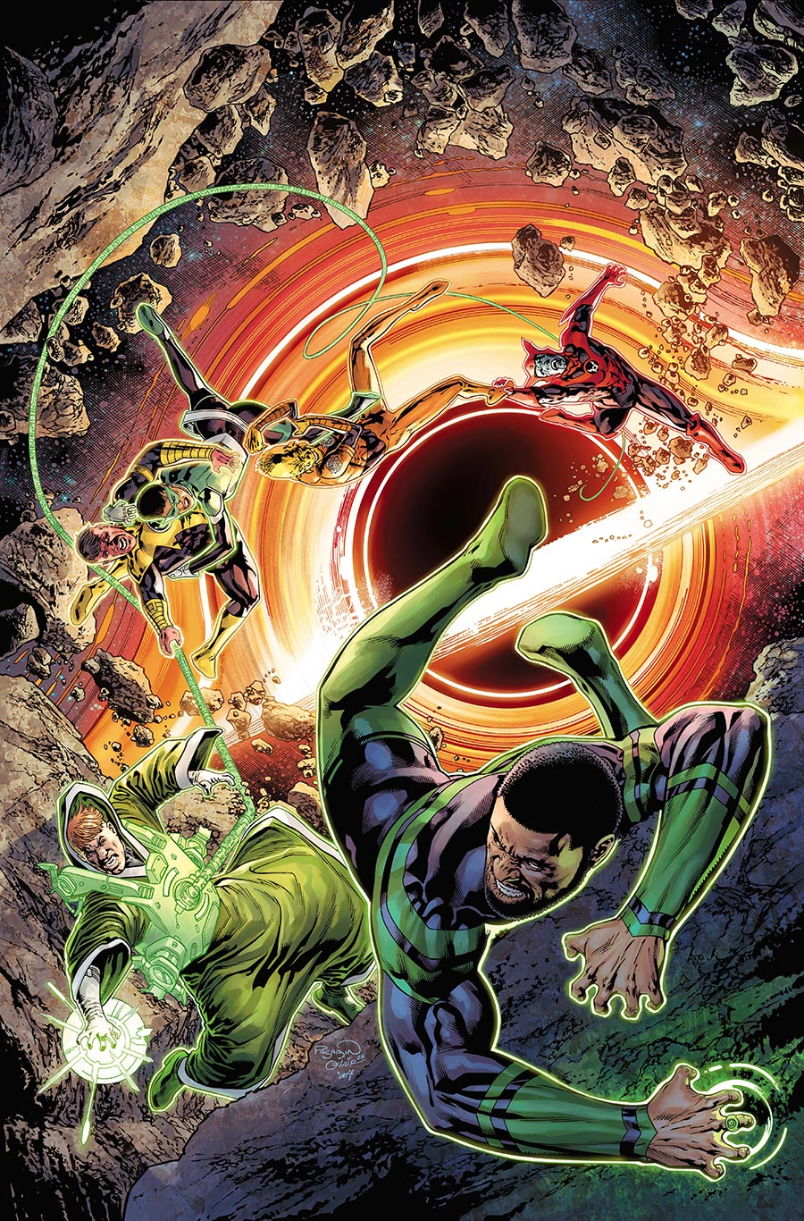 Green Lantern Corps Vol 4 #17 Cover A Regular Fernando Pasarin & Oclair Albert Cover (DC All In)