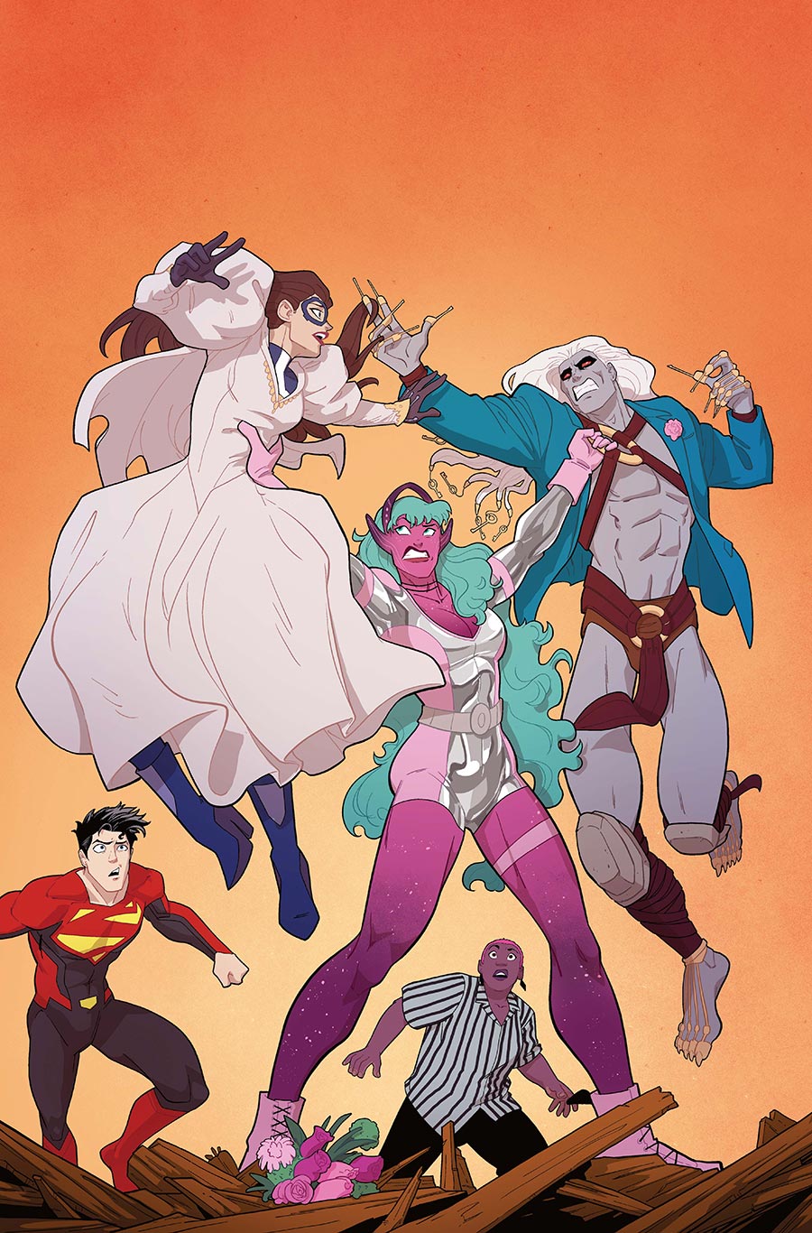 Justice League Dream Girls A DC Pride Event #4 Cover A Regular Brandt&Stein Cover (DC All In)