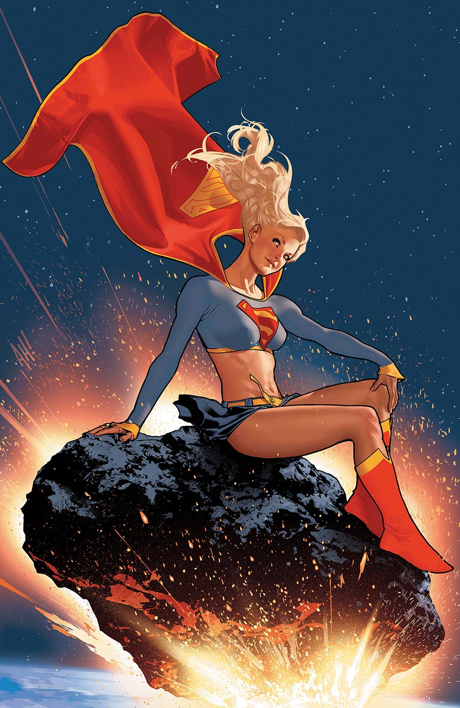 Supergirl And The Legion Of Super-Heroes #23 Facsimile Edition Cover A Regular Adam Hughes Cover