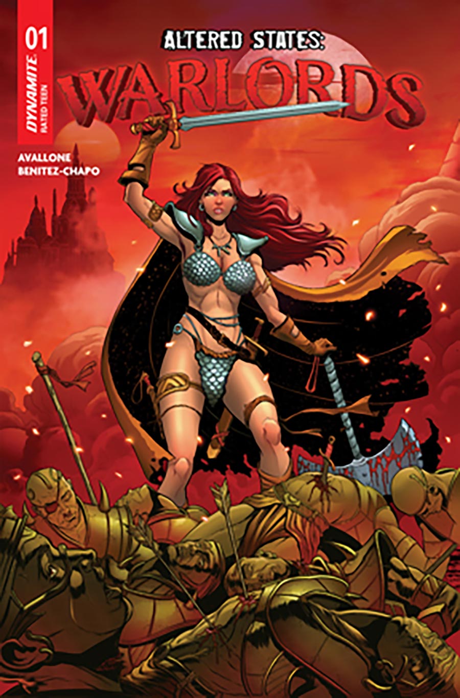 Altered States Warlords #1 Cover C Variant Mariano Benitez-Chapo Cover