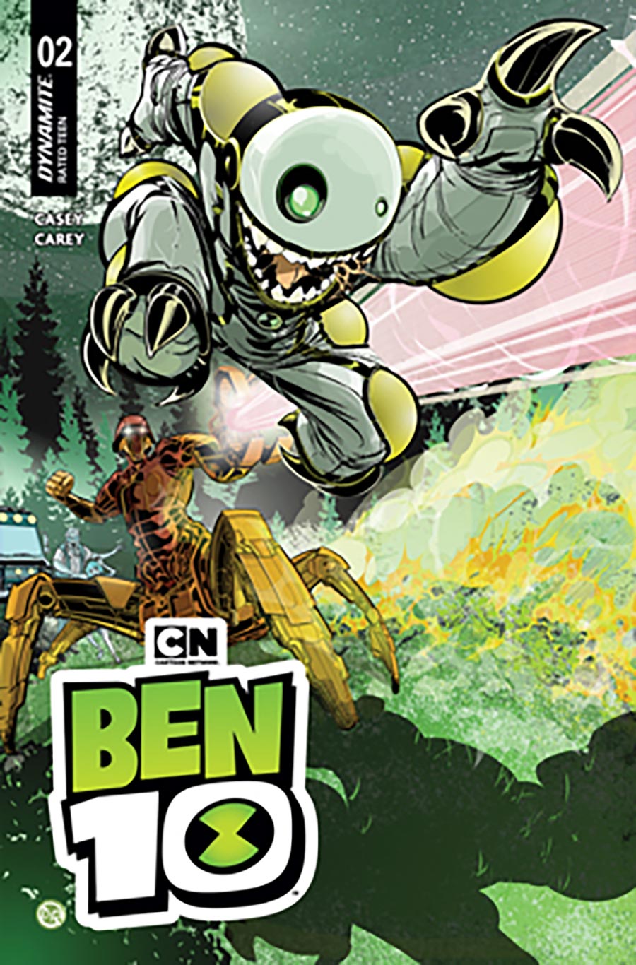 Ben 10 Vol 2 #2 Cover B Variant Duncan Rouleau Cover