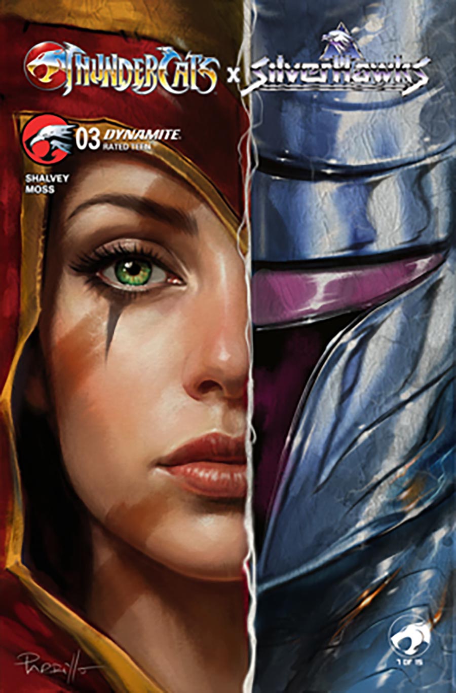 ThunderCats X SilverHawks #3 Cover B Variant Lucio Parrillo Cover (ThunderCats X SilverHawks Part 7)