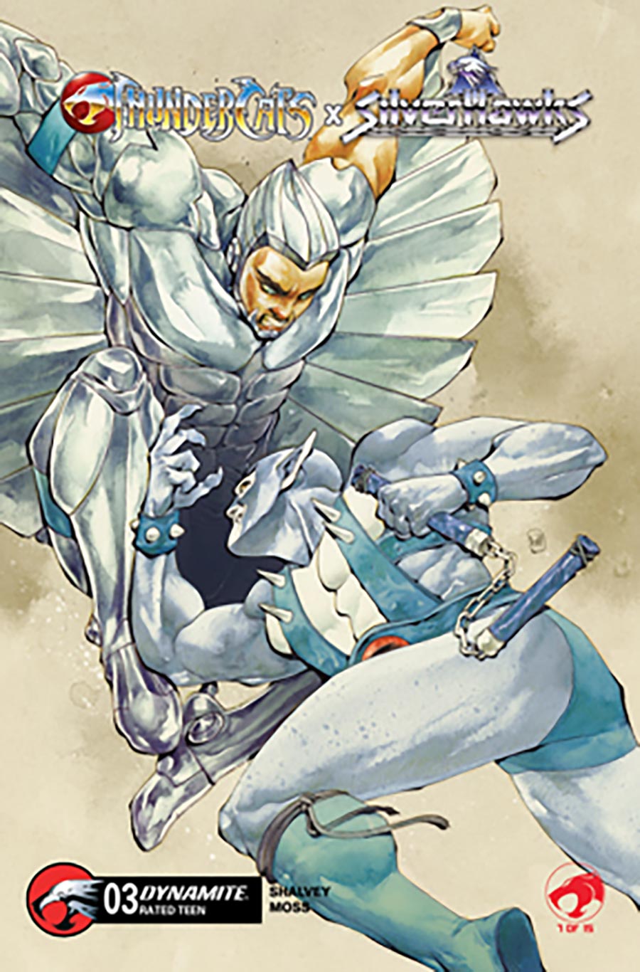ThunderCats X SilverHawks #3 Cover D Variant Chuma Hill Cover (ThunderCats X SilverHawks Part 7)