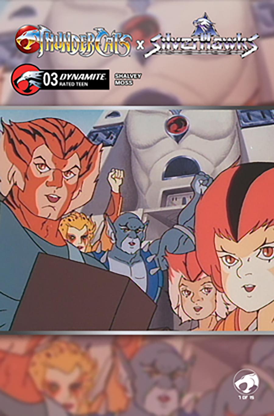 ThunderCats X SilverHawks #3 Cover E Variant Animation Art Cover (ThunderCats X SilverHawks Part 7)